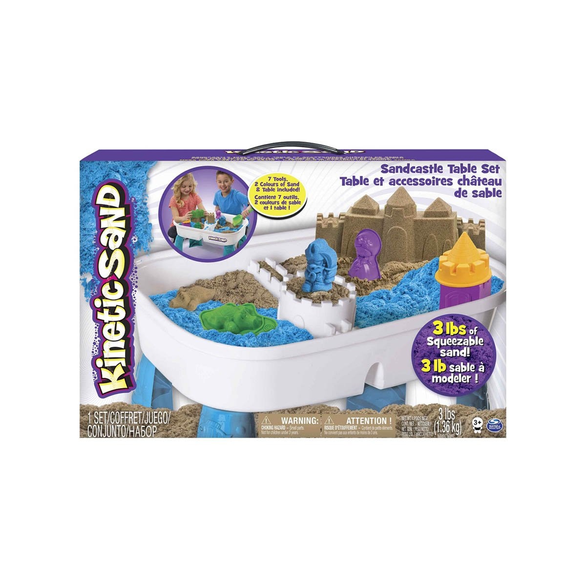 Kinetic Sand Mesa de Juego Spin Master