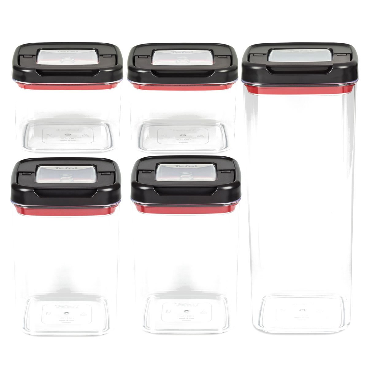 Set 5 Piezas Dry Storage Ingenio K226S514 T-Fal