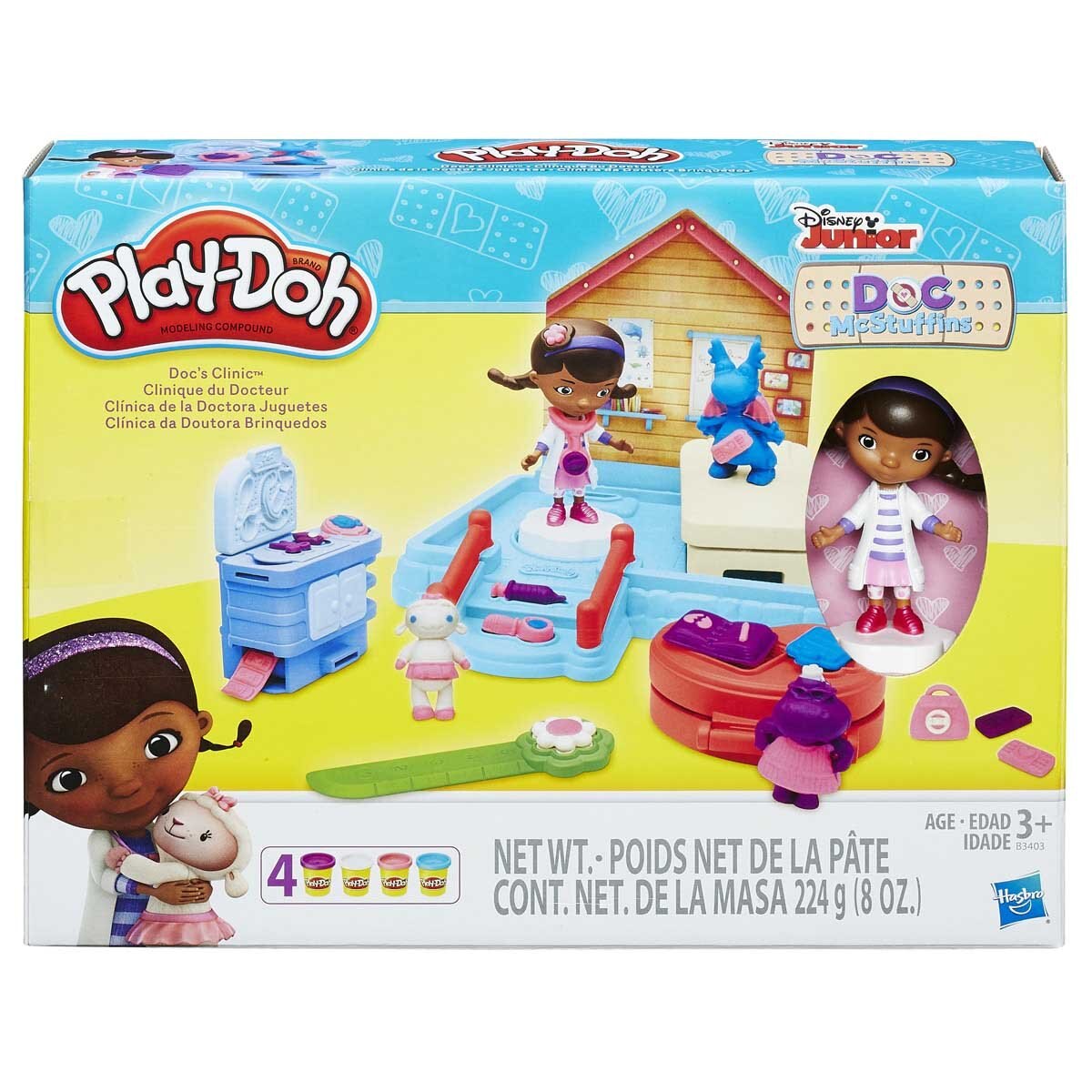 Play Doh Clínica de la Doctora Juguetes Hasbro
