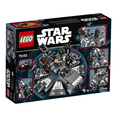 Star Wars Transformación de Darth Vader Lego