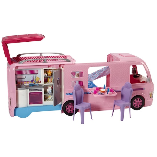 Muñeca Barbie La Caravana Barbie Barbie Camper De Barbie Mattel