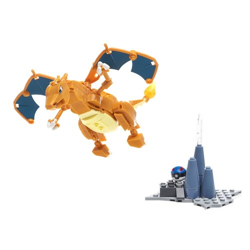 Figura Pokemon Mega Construx Charizard Mattel