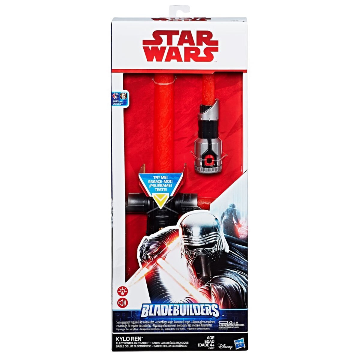 Star Wars Lightsaber Electrónico Kylo Ren Hasbro