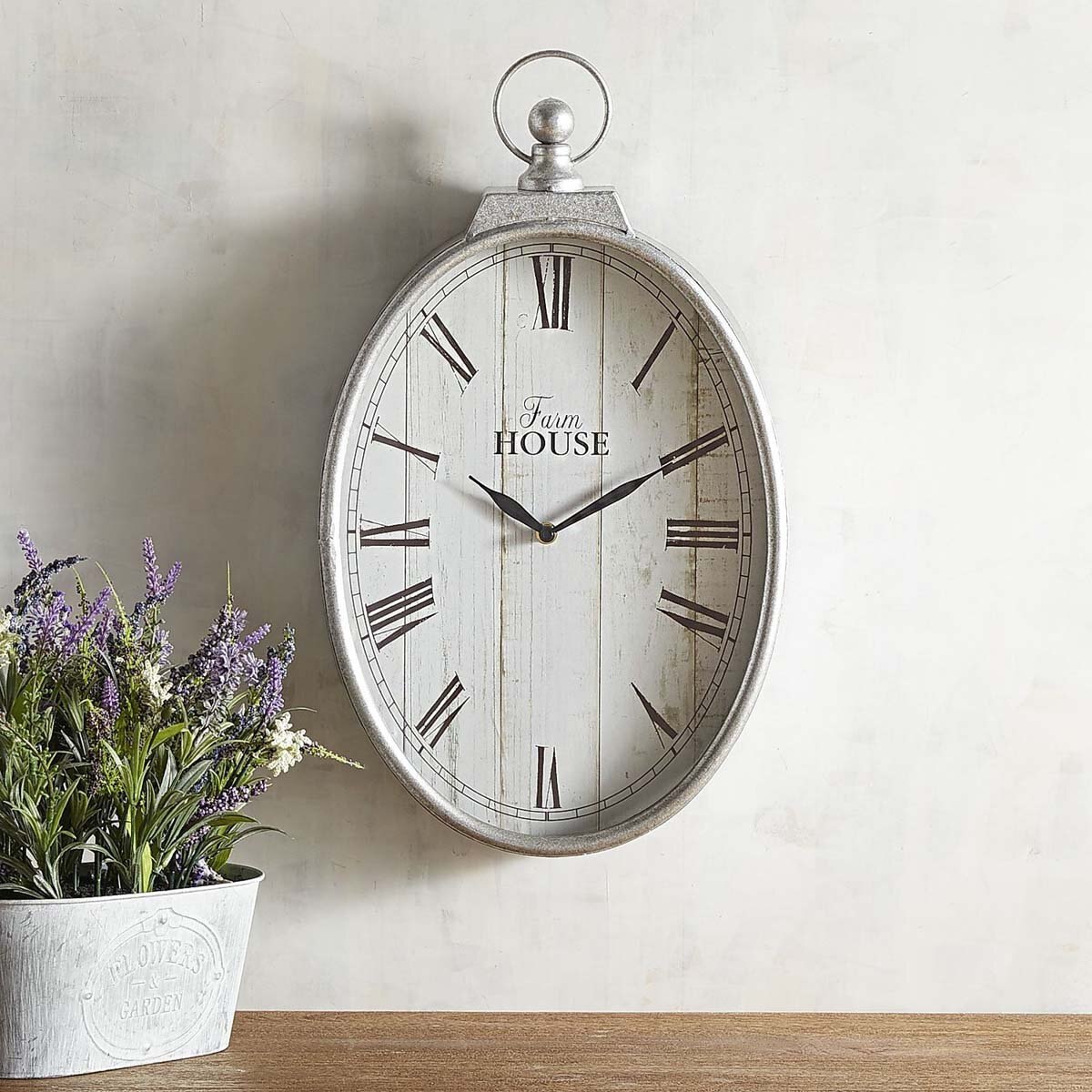 Reloj de Pared Galvanized Pier 1 Imports
