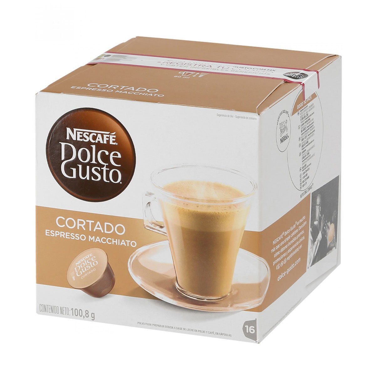 Cápsula Nescafe Dolce Gusto Cortado Espresso Macc