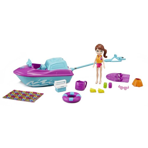 Polly Pocket Moto Acuática Mattel