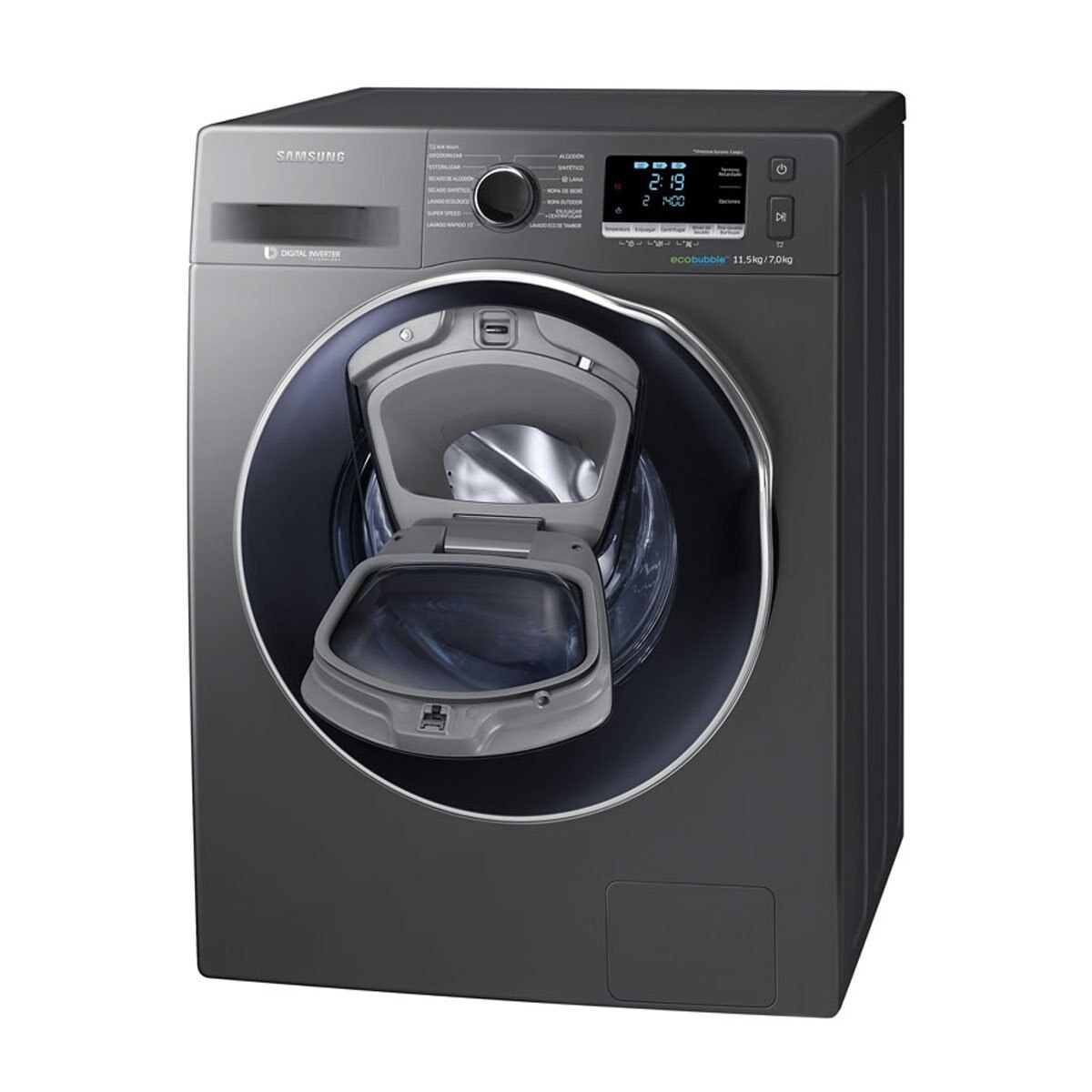 Lavasecadora Inoxidable 11.5 K Samsung