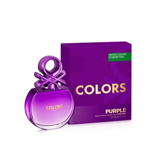 Fragancia Dama Benetton Colors Purple Edt 80 Ml