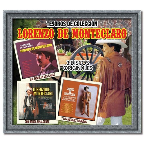 3 Cds Lorenzo de Monteclaro Tesoros de Colección