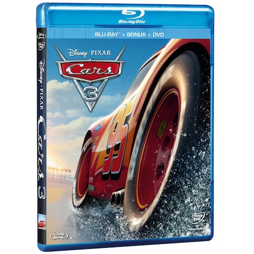 Blu Ray + Dvd + Bonus Cars 3