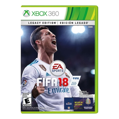 Xbox 360 Fifa 18 Legacy Edition