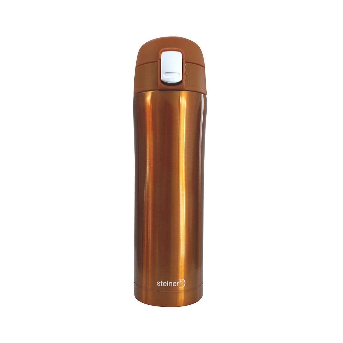 Termo Acero Inoxidable Naranja 450 Ml Gl-Vf047O Steiner