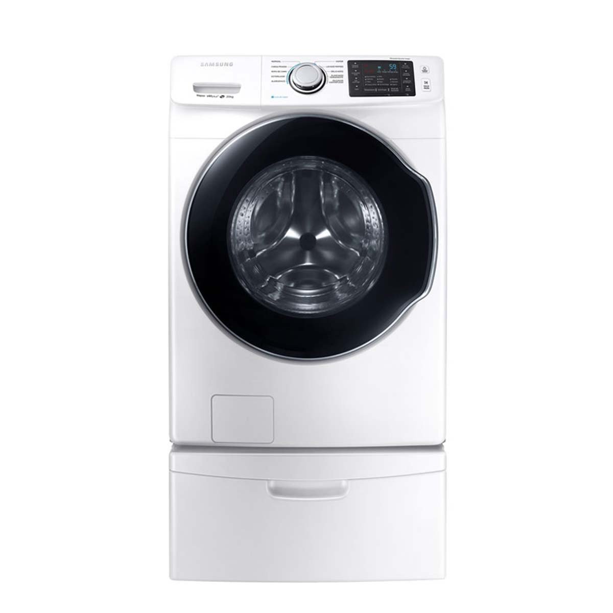 Lavadora Frontal Blanco Inverter Smart 20 Kg Samsung