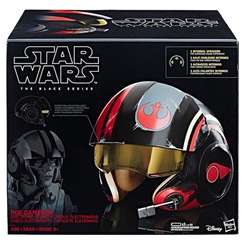 Star Wars Casco Electrónico Poe Dameron Hasbro