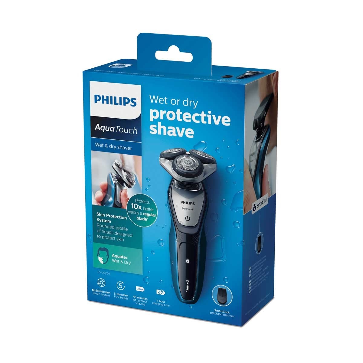Afeitadora Eléctrica Aquatouch Philips