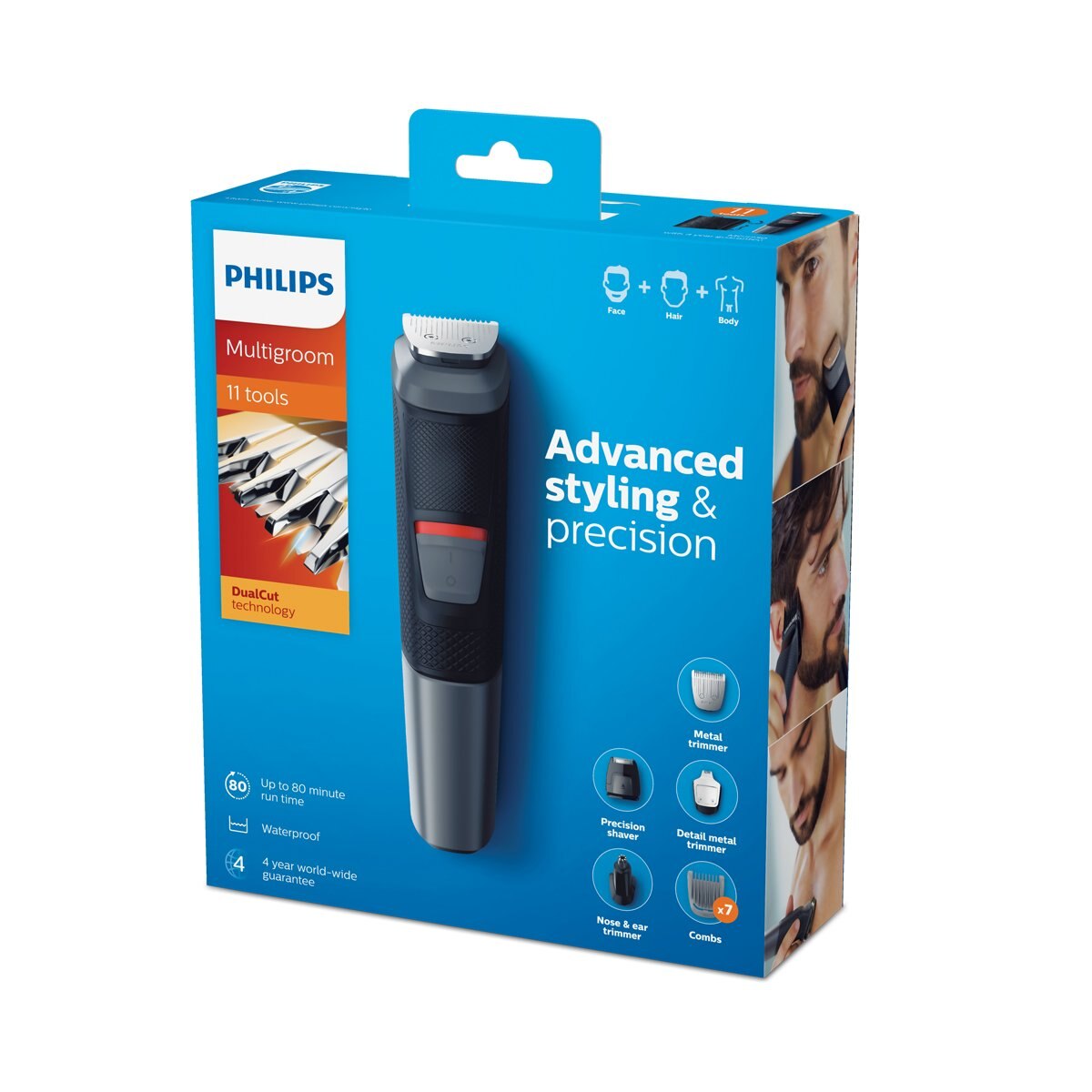 Multigroom Cara, Cuerpo y Cabello Philips