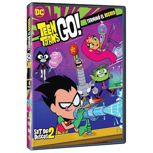 Dvd Teen Titans Go - Temporada 4 Parte 1
