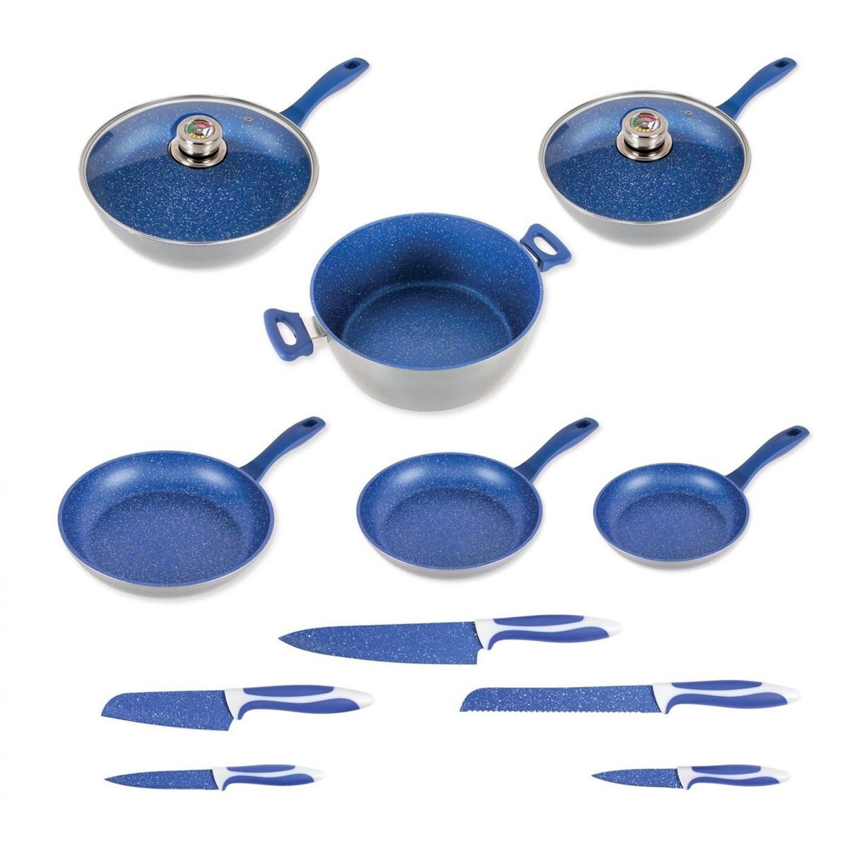 Batería 13 Pzas Flavor Stone Family Set 3336035C Mejor Compra Tv