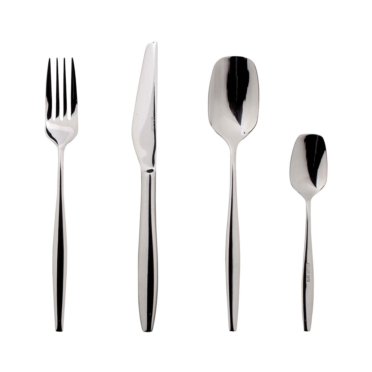 Set de 24 Cubiertos Acero Roslein