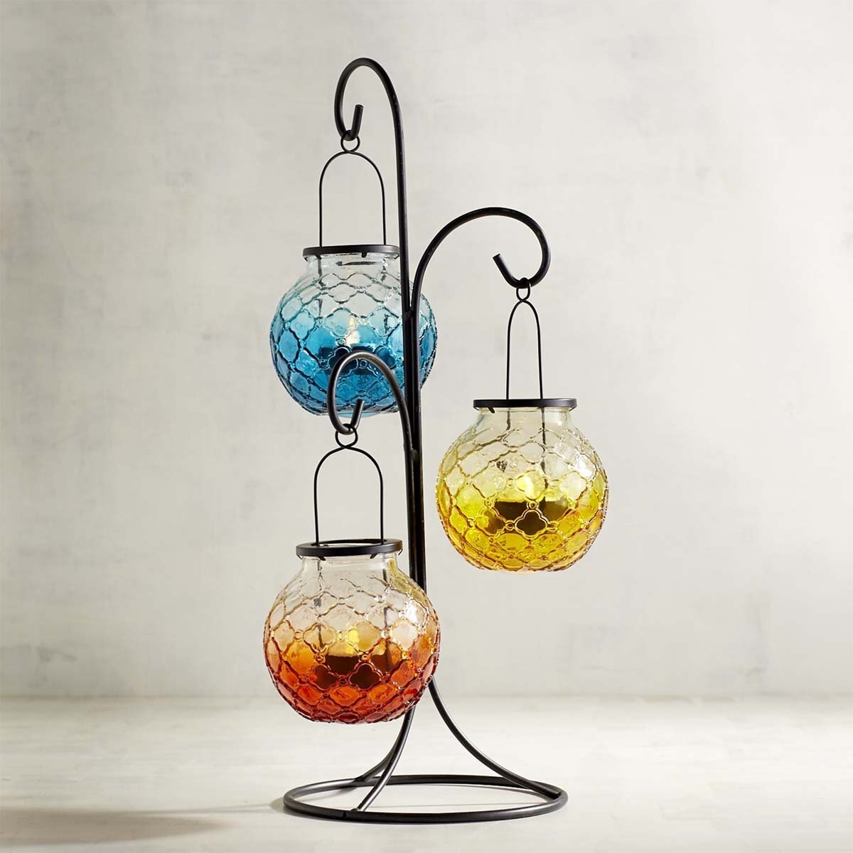 Linterna Omb Glass Pier 1 Imports - Mediana
