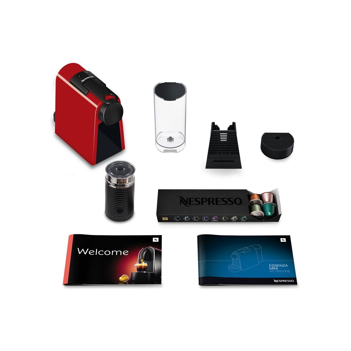 Máquina de Café Essenza Mini Red Combo Nespresso
