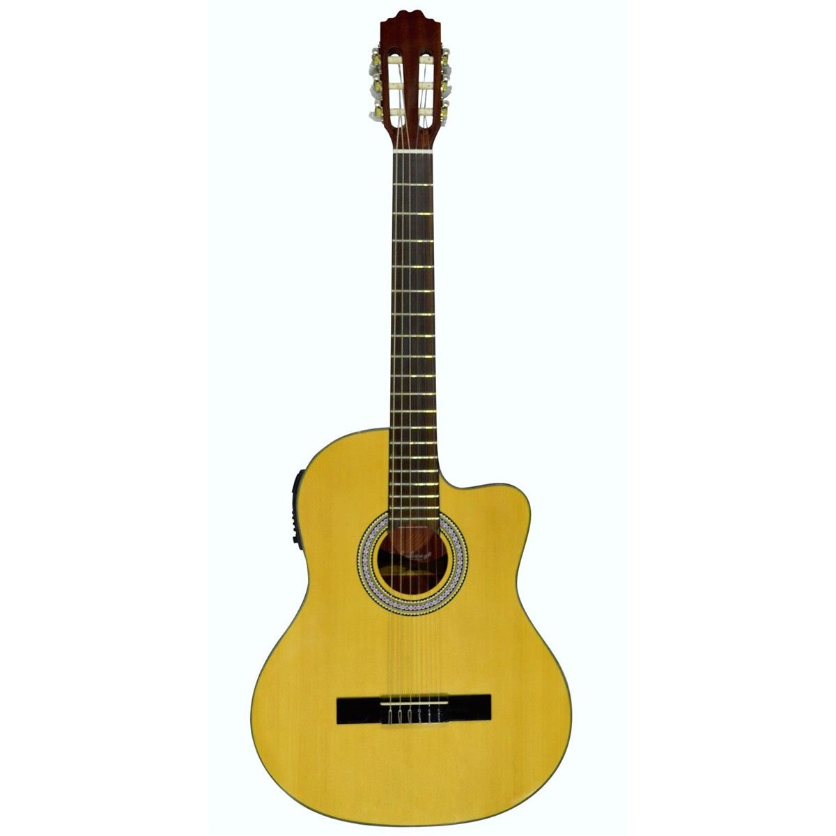 Guitarra la Sevillana E/acústia Mod.un-3Ceq