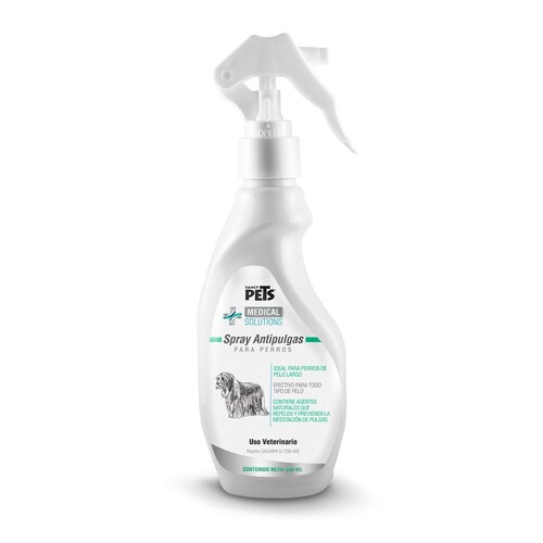 Spray Antipulgas Medical Solutions 250 Ml Fancy Pets Mod. Fl3924 para Perro