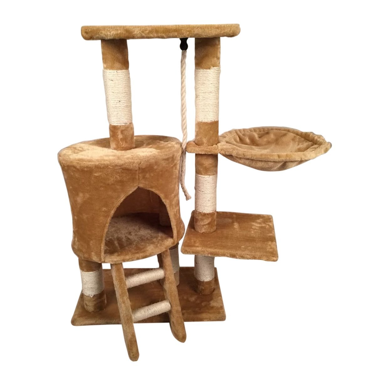 Mueble P/gato C/escalera y Hamaca 96 Cm Fancy Pets Mod. Fl8456