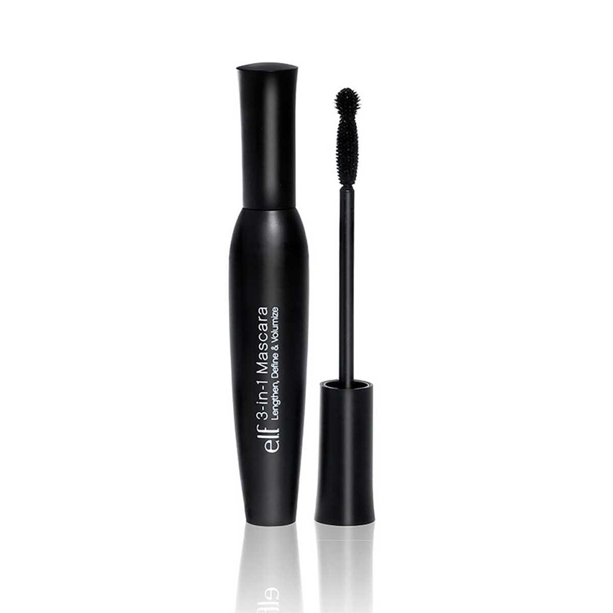 Mascara de Pestañas 3-En-1 Very Black Elf