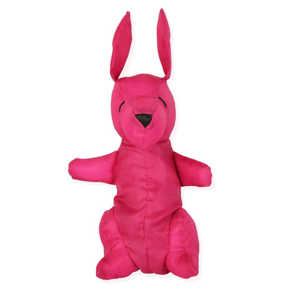Bolsa Plegable Rosa en Forma de Conejo