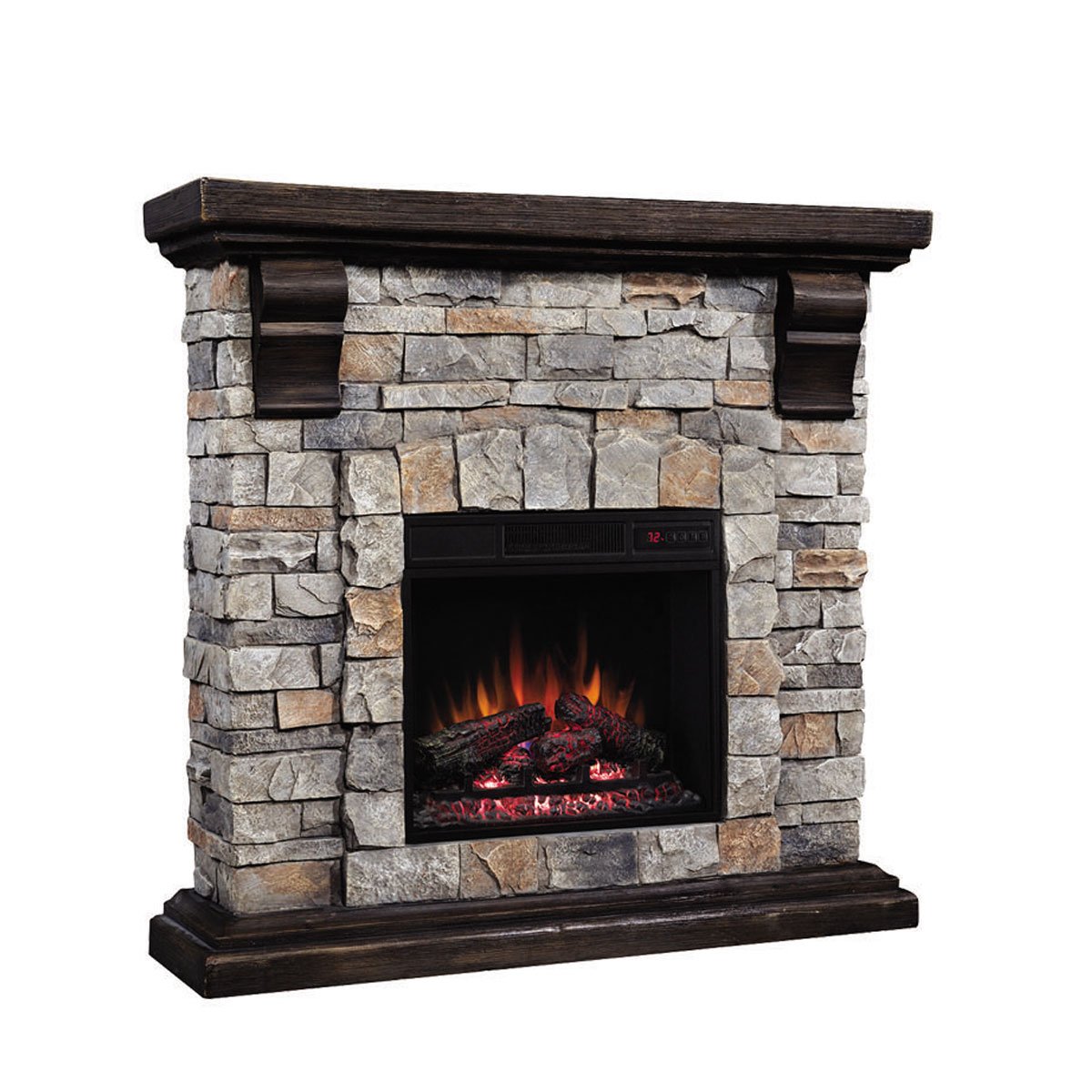 Chimenea Acabado Piedra Twinstar