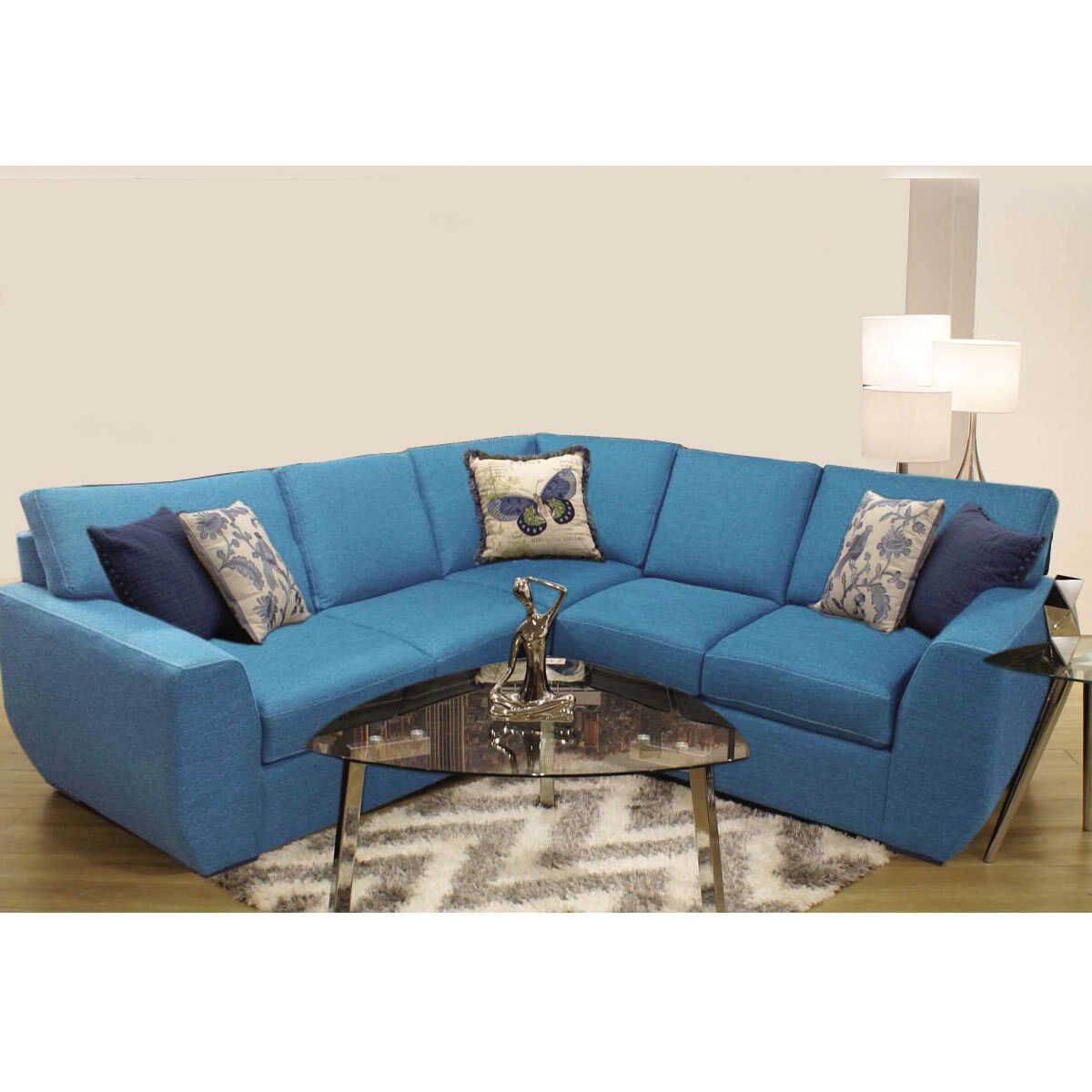 Sala Seccional Roger Freedom Turquoise Terna