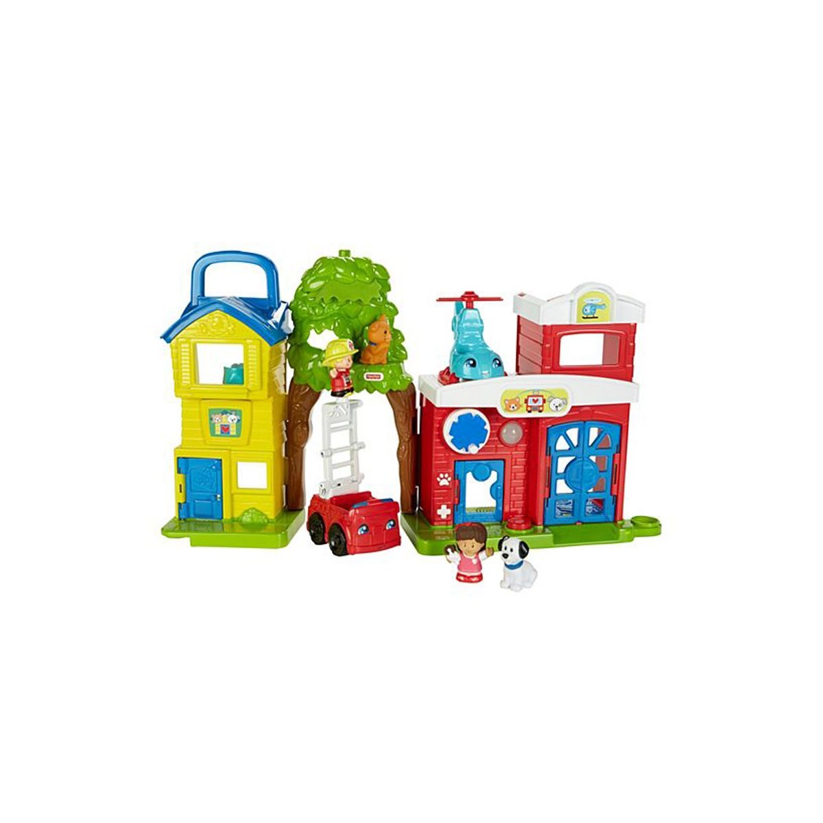 Fisher Price Little People Estacion Rescate De Animales Mattel Sears