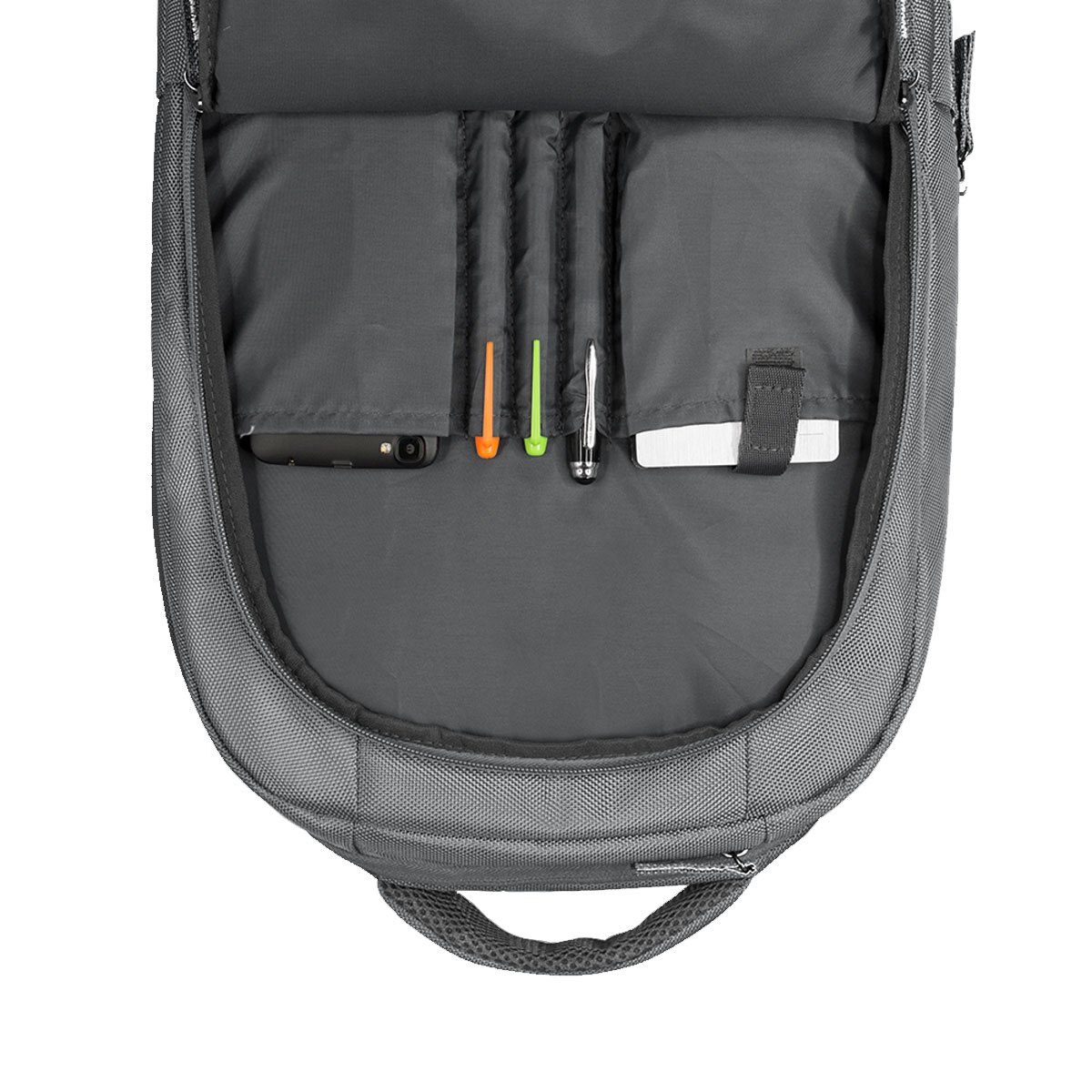 Mochila Portalaptop 15.6" Zilker Gris Cool Capital