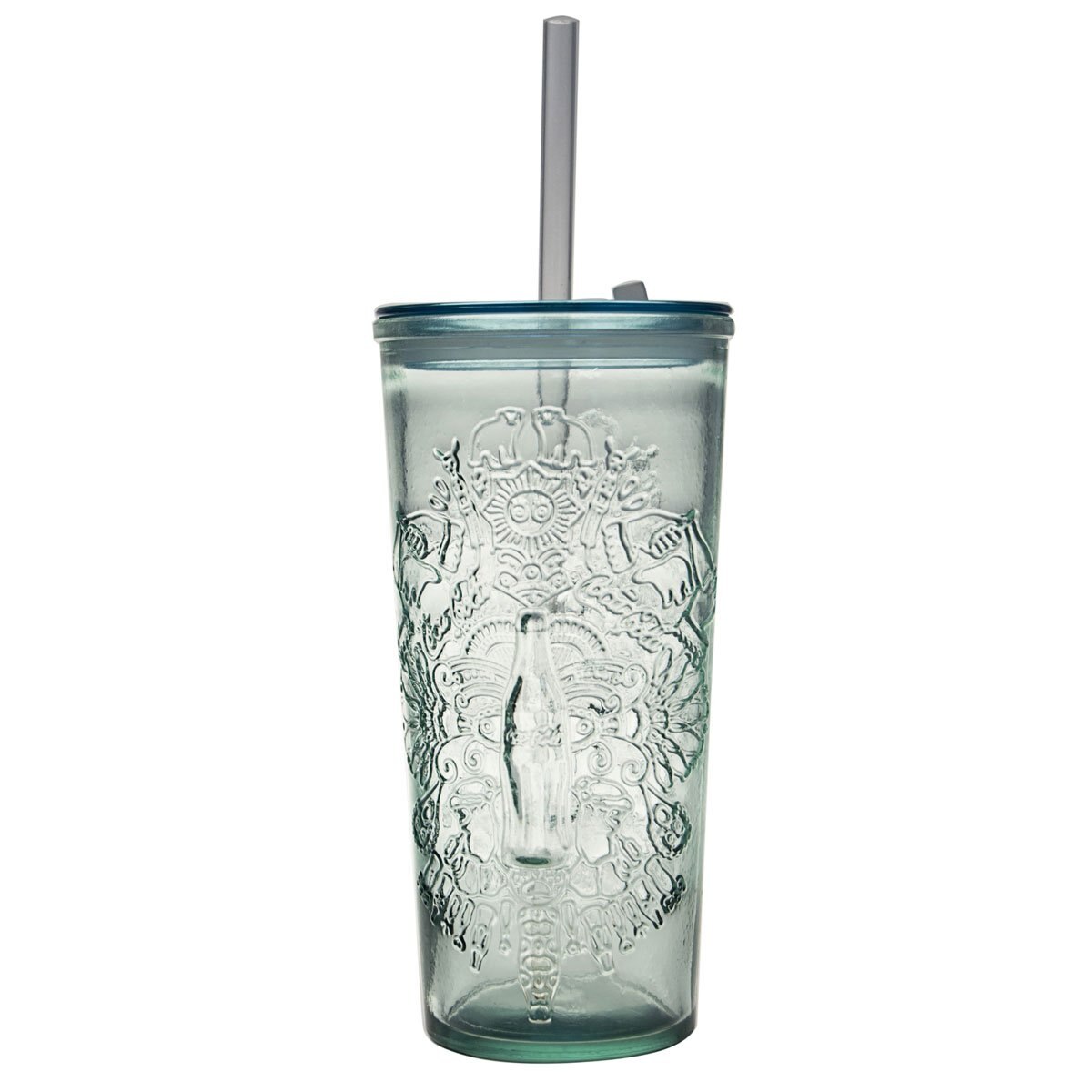 Vaso Coca-Cola N.6 500 Cc con Tapa y Pajita San Miguel