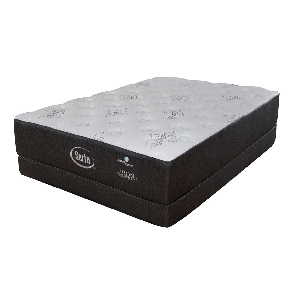 Juego de Colchón Y Box King Size Iron Serta