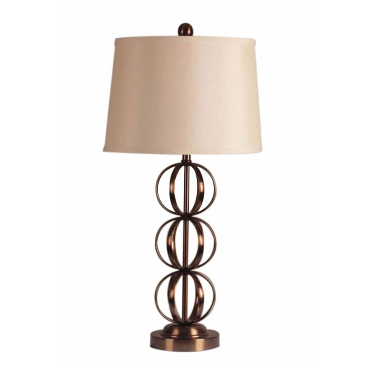 Lámpara Mesa (Alt.82 Cm.) 11344 /metal / Estilo Transicional Inter Royal