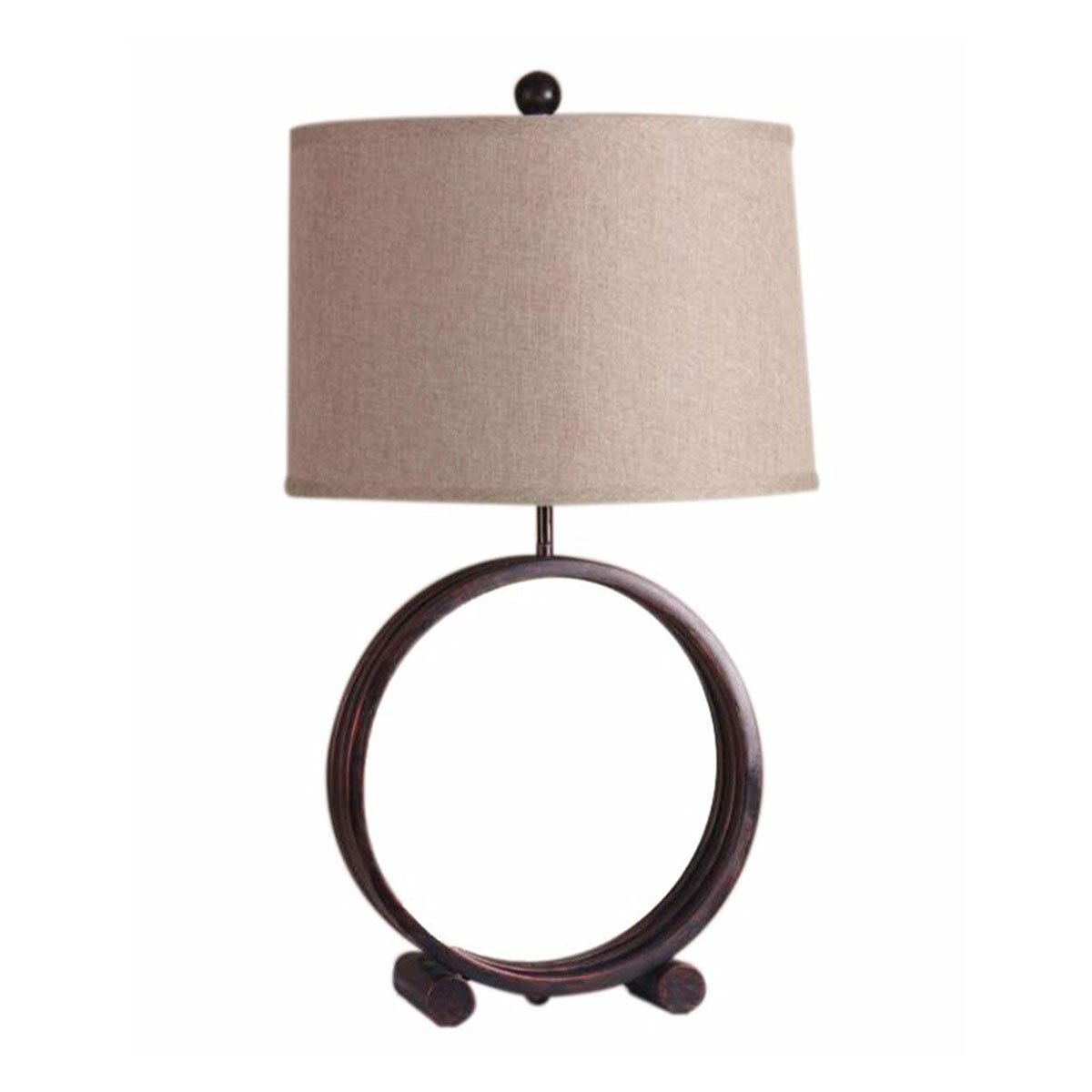 Lámpara Mesa (Alt.72 Cm.) 11357 /metal / Estilo Transicional Inter Royal