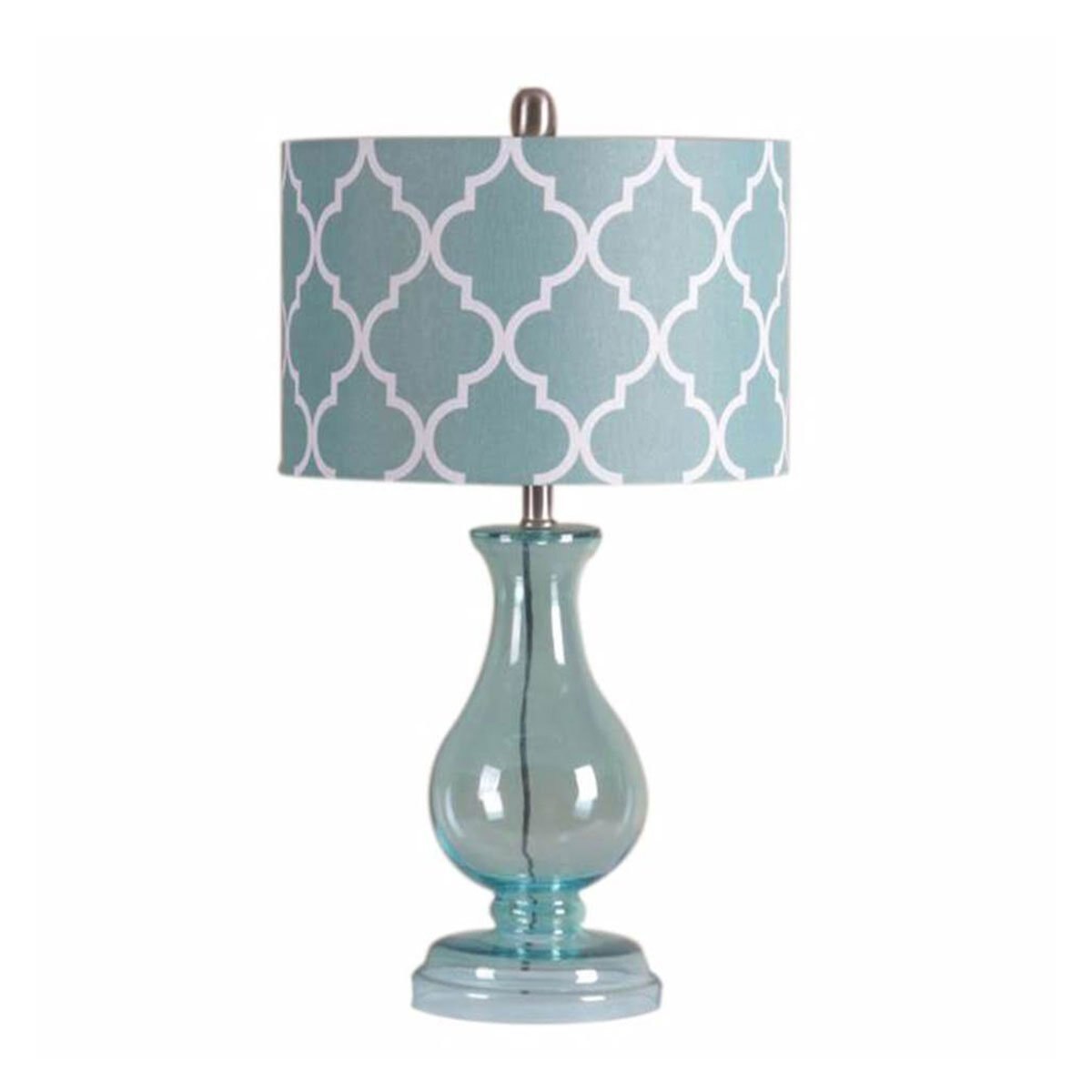Lámpara Mesa (Alt.66Cm.) 11028 /vidrio / Estilo Moderno Inter Royal