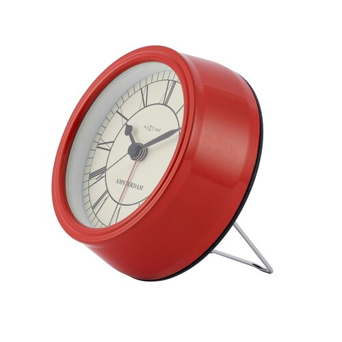 Reloj de Pared Amsterdam Metal Rojo Nextime
