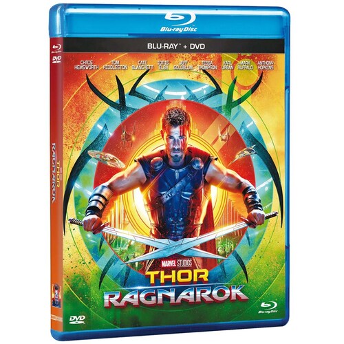 Blu Ray + Dvd Thor Ragnarok