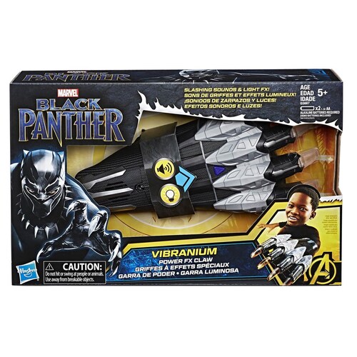 Marvel Garra de Poder Vibranium Black Panther Hasbro