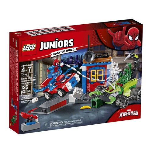 Spider-Man Vs Escorpión Batalla Callejera Lego