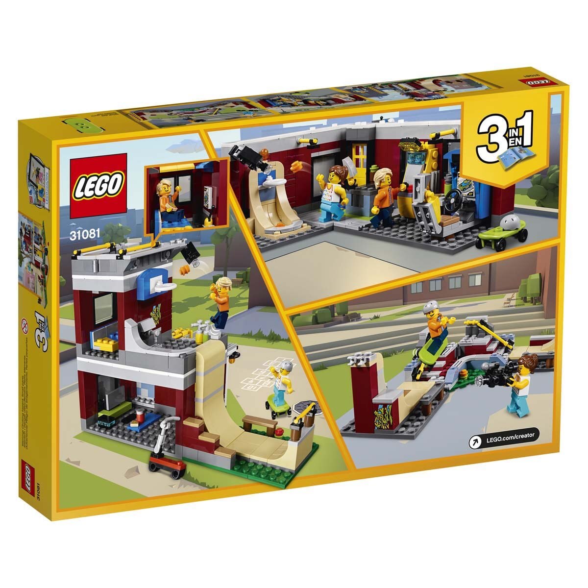Parque de Patinaje Modular Lego