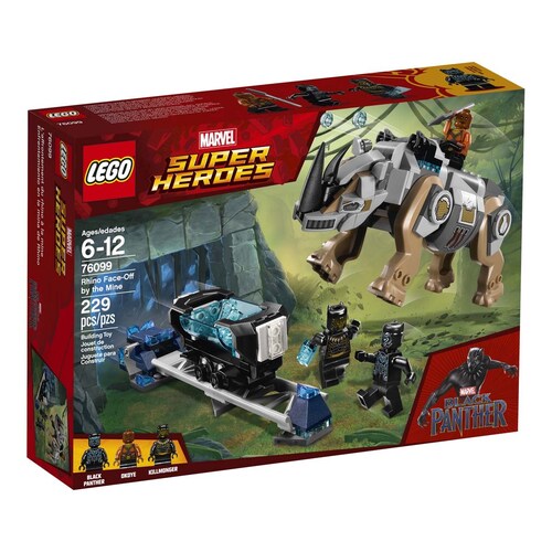 Enfrentamiento en la Mina de Rhino Lego