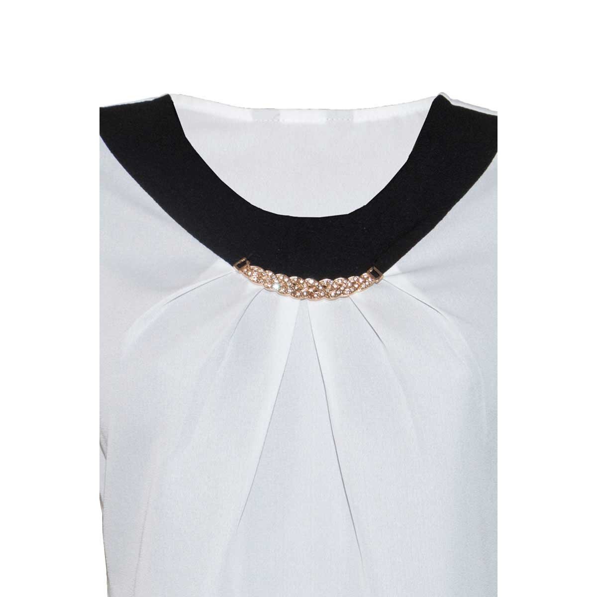 BLUSA KNOT BASIC EGG YELLOW main image 1