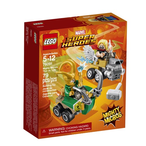 Mighty Micros Thor Vs Loki Lego
