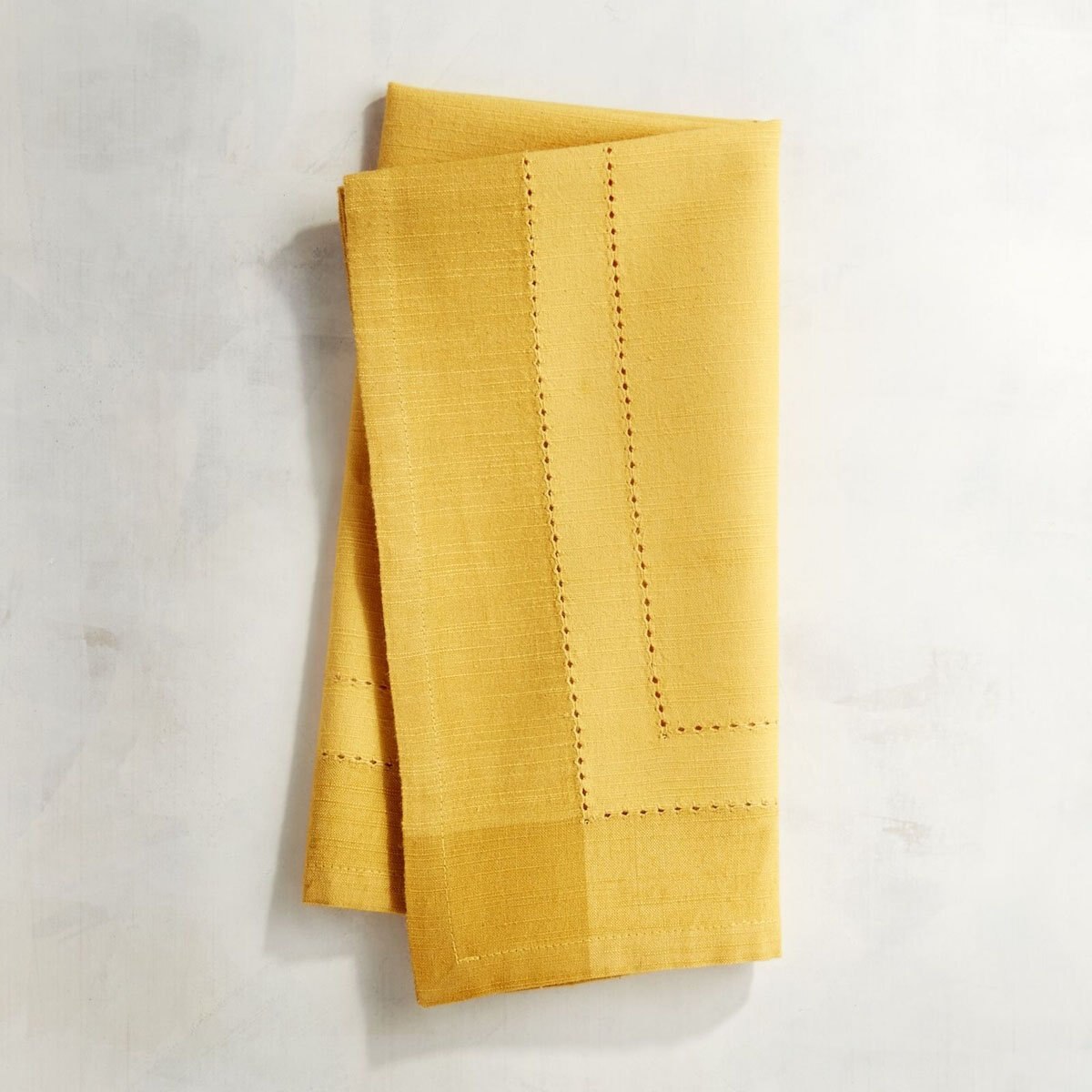 Servilleta Individual Hemstitch Marigold Yellow Pier 1 Imports