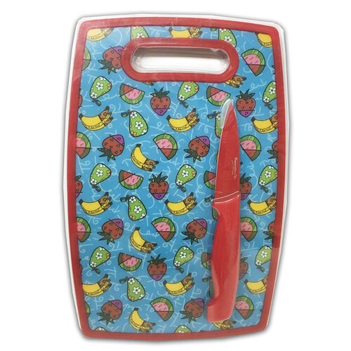 Tabla para Picar Frutas 30 X 20  Cm Romero Britto