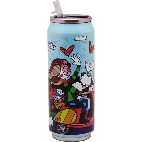 Vaso Lata Térmico Acero Inoxidable 500Ml Europa Romero Britto